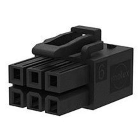 MOLEX Mini-Fit Max 8Ckt Recept Hsg Blk 2125141008